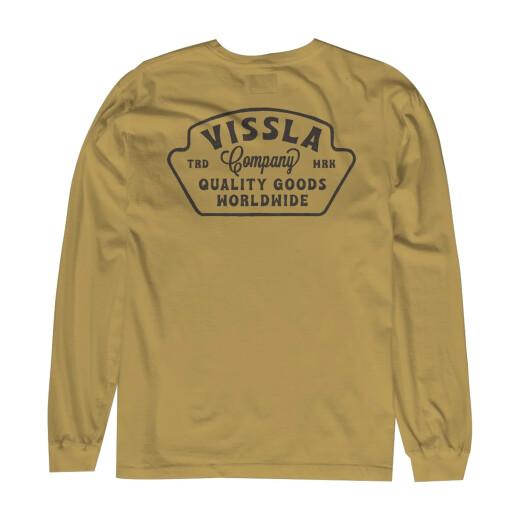 Remera Vissla Quality Goods Ls Mostaza Remera Vissla Quality Goods Ls Mostaza