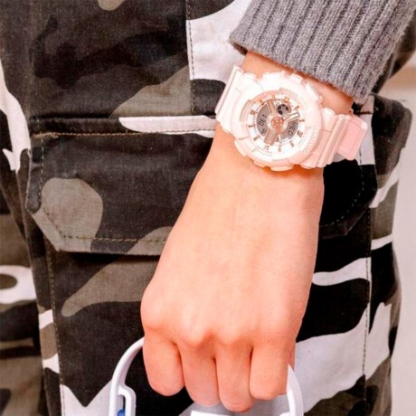 Reloj Baby-G Ba110Rg-4Adr En Resina Rosado 0