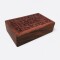 Caja De Madera Labrada Rectángulo