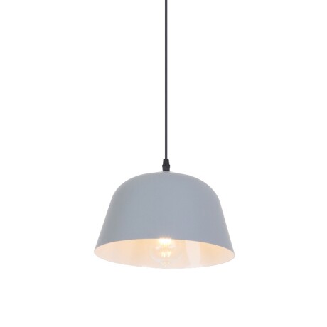 Colgante Para Techo En Madera Y Metal 17 Cm Gris