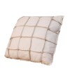 Almohadón Cuero 48x48cm Fio Beige