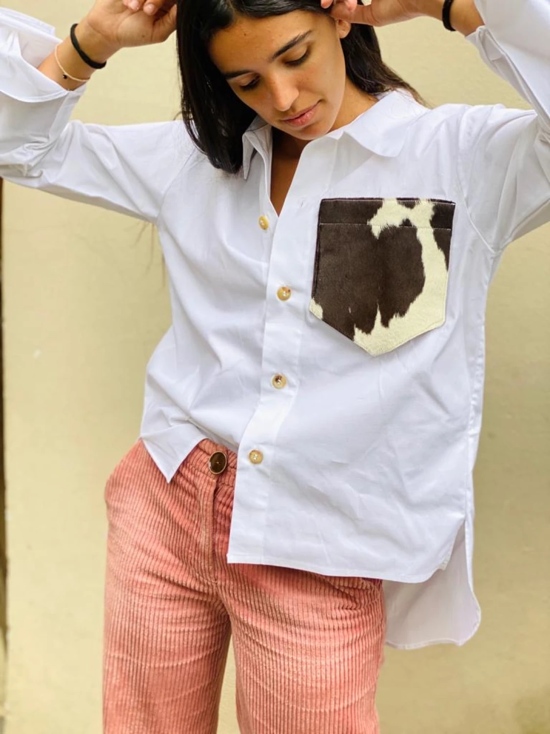 Pocket Shirt Cowhide