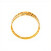 Anillo fino-Oro bajo-Piedra Zirconia-AN8032 conpiedra