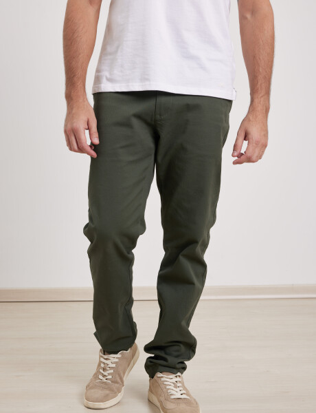 Pantalón Sport S/pinzas Harry Verde