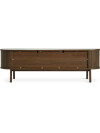 Mueble TV LYNGVIG 160cm 2 puertas persi roble osc Mueble TV LYNGVIG 160cm 2 puertas persi roble osc