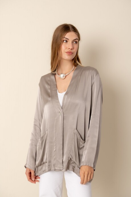 Kimono dama Gris