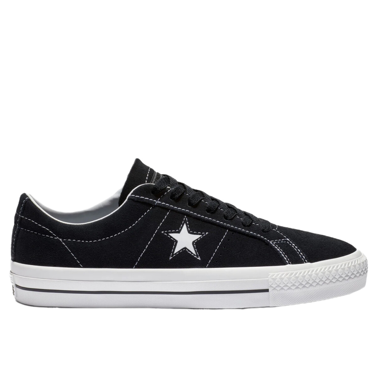 Championes Converse One Star Pro Ox Black/White 