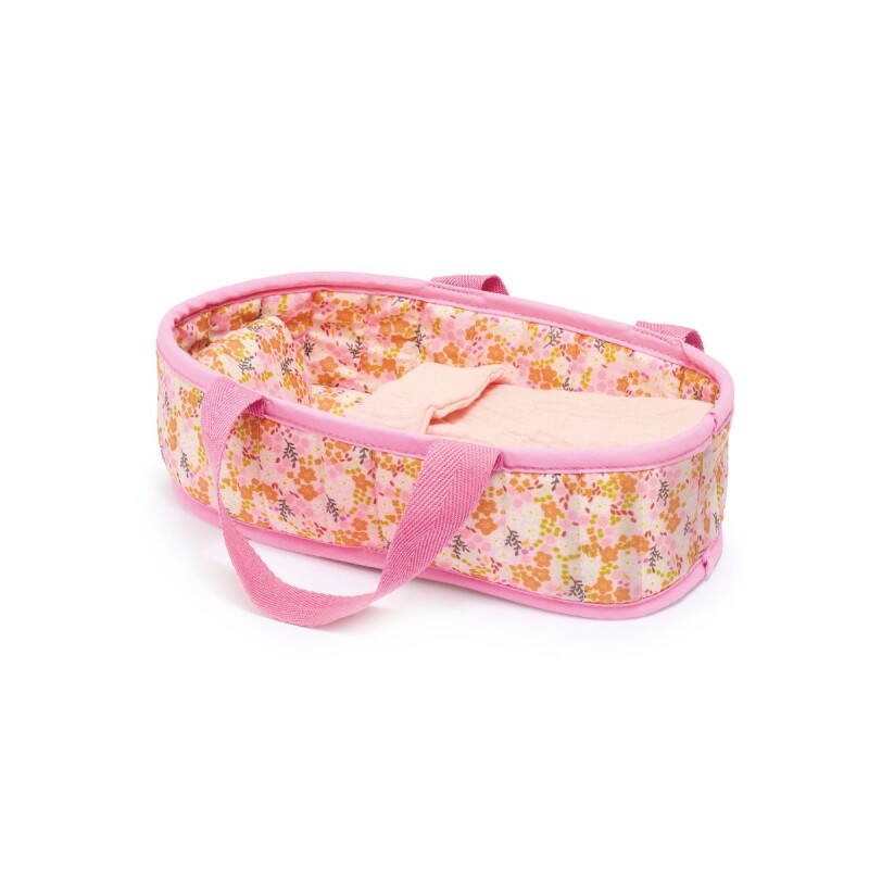 Set de muñeca bebe y moises Mini Pomea 20cm Set de muñeca bebe y moises Mini Pomea 20cm