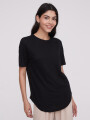 Remera Christalline Negro