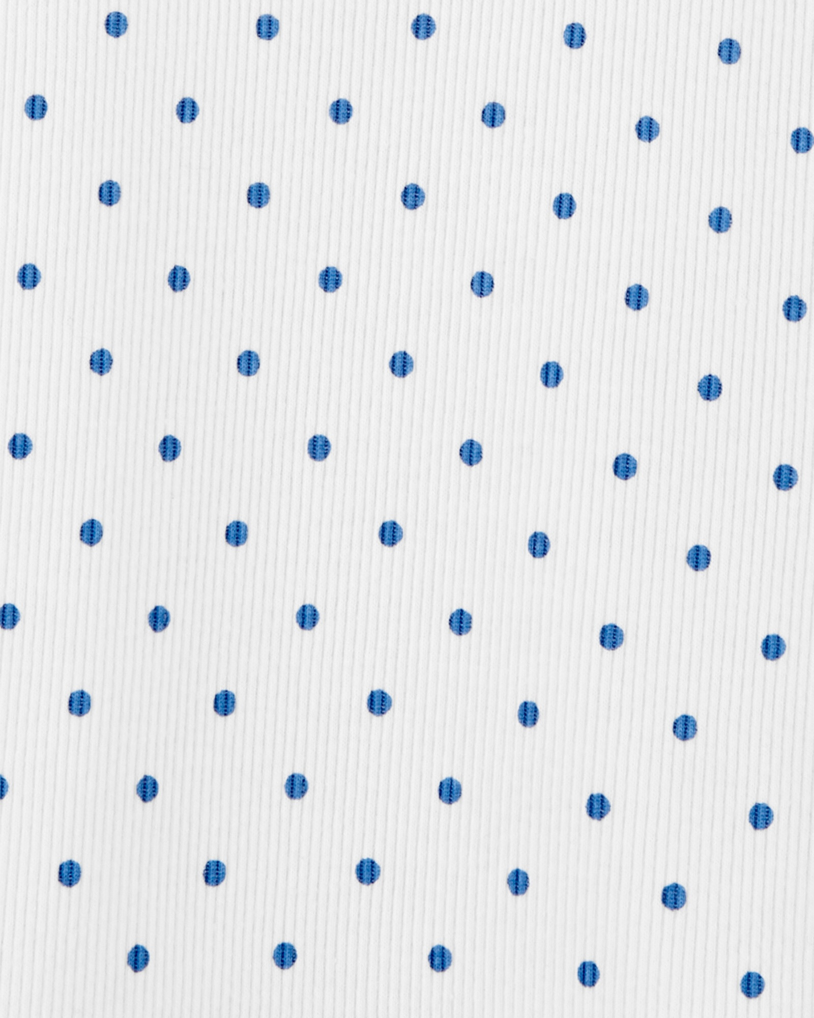 Remera de algodón con encaje diseño a lunares Sin color