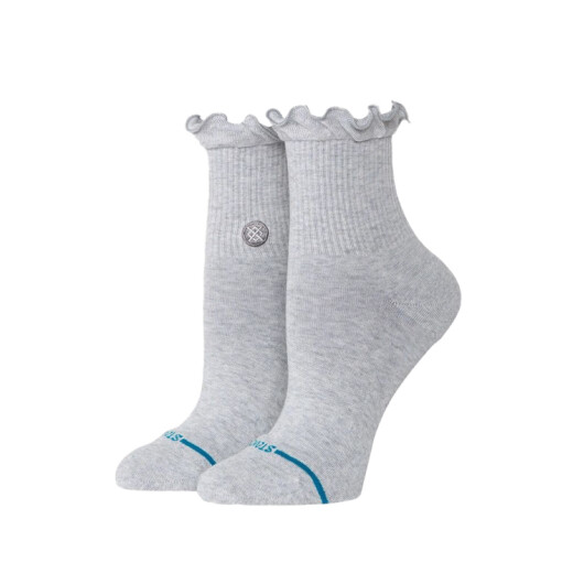 Medias Stance Ruffle Icon Quarter - Gris Medias Stance Ruffle Icon Quarter - Gris