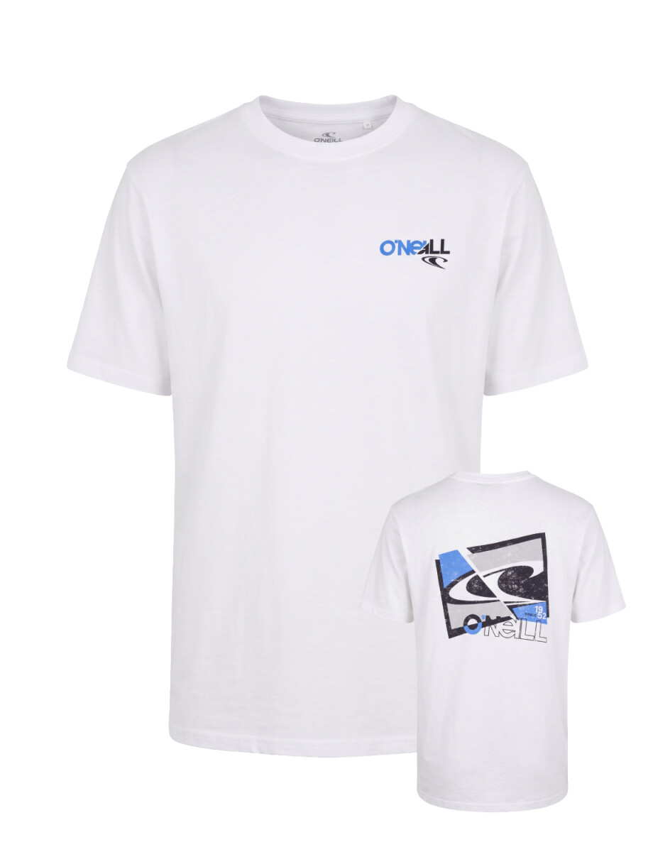 Remera O'Neill Oversized Urban Grunge - Blanco 