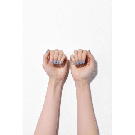 Uñas En Gel Listas (Press On) Light Indigo