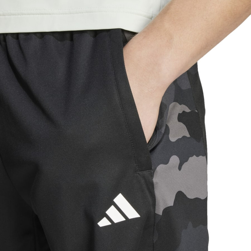 Short Adidas Camo de Hombre - IS6148 Negro