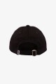 LOWERCASE CORDUROY 6 PANEL STR Negro