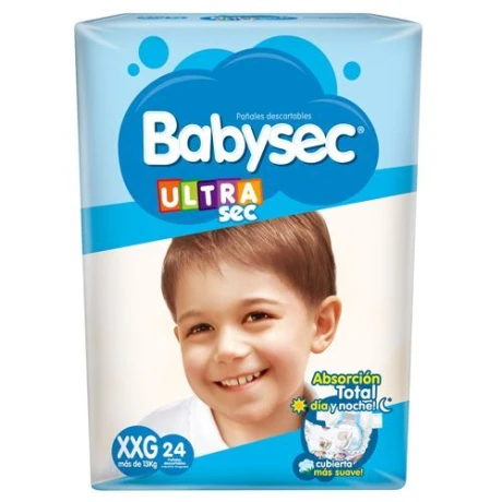 PAÑAL BABYSEC ULTRA HIPER PACK XXG X 24 (AZUL) PAÑAL BABYSEC ULTRA HIPER PACK XXG X 24 (AZUL)