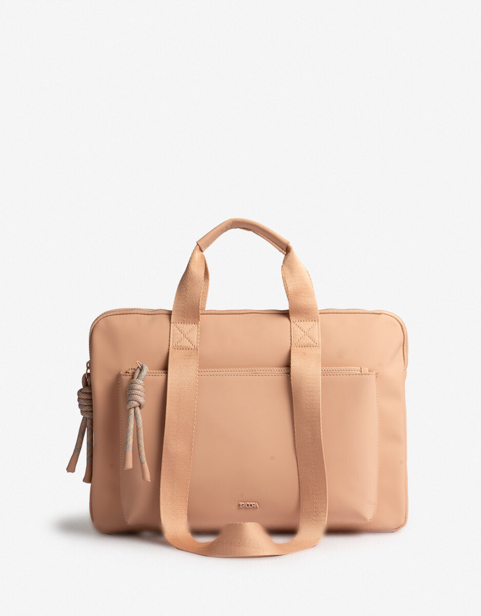 Portanotebook Con Bolsillo Rosa 