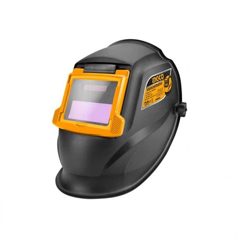 Careta de soldar fotosensible negra ING0396