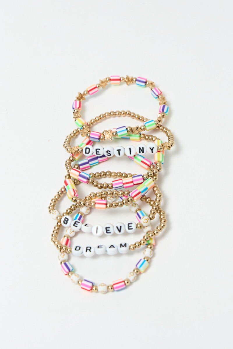 Set pulseras Dreams