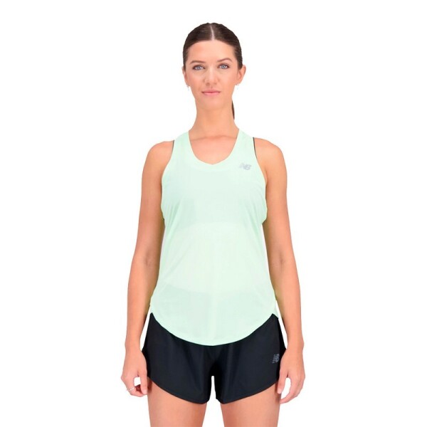 Musculosa New Balance Accelerate Tank Verde