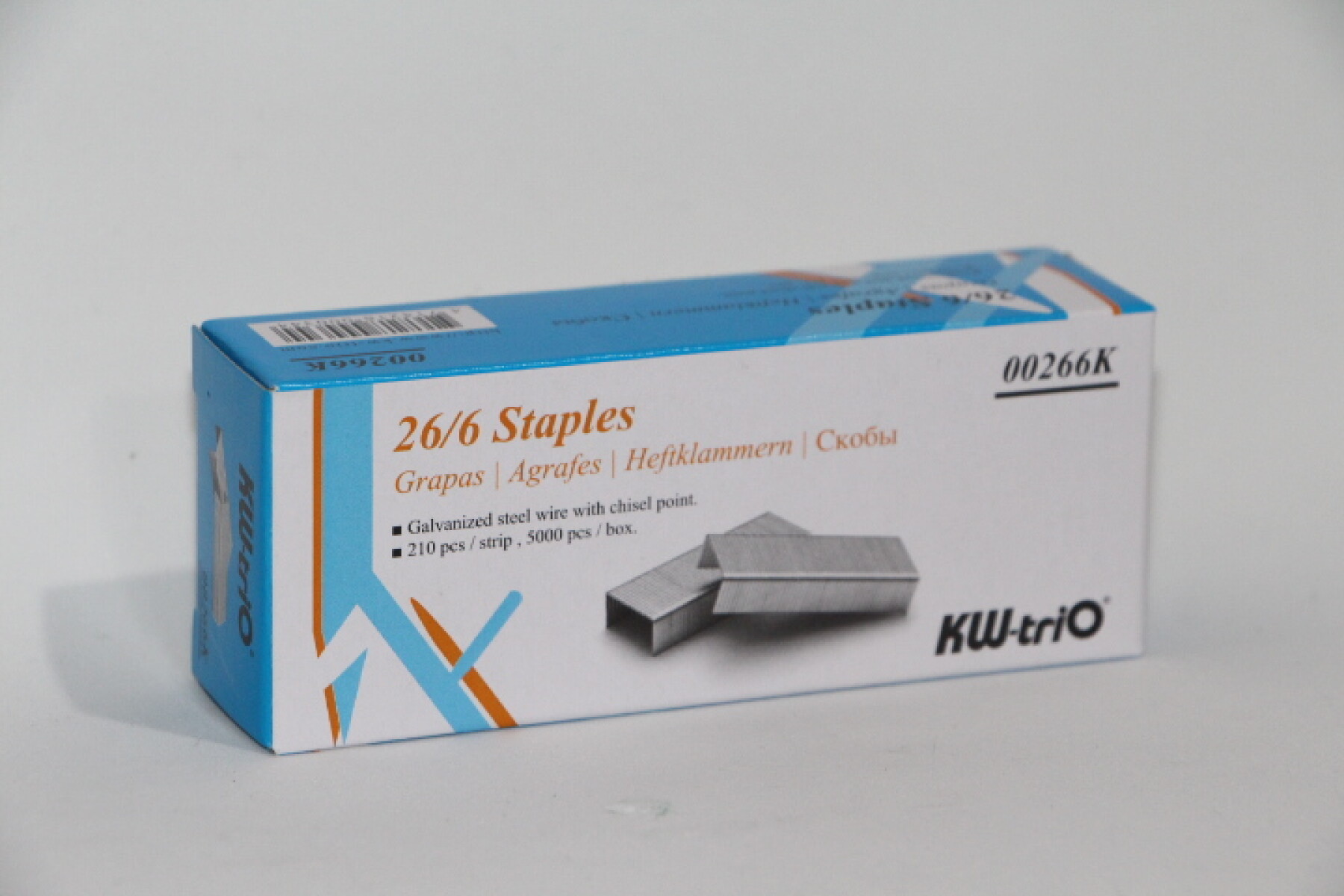 BROCHE KW TRIO TAMAÑO 26/6 X 5000 GRAMPAS 