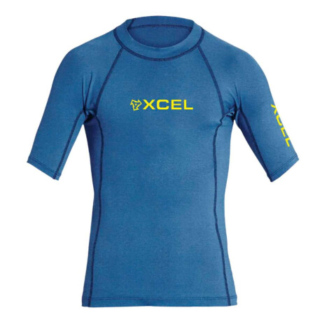 Lycra Xcel Premium Stretch Solid S/S Azul Claro