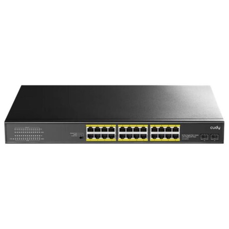 Switch Cudy 24 Puertos Poe+ Gigabit y 2 Sfp 001