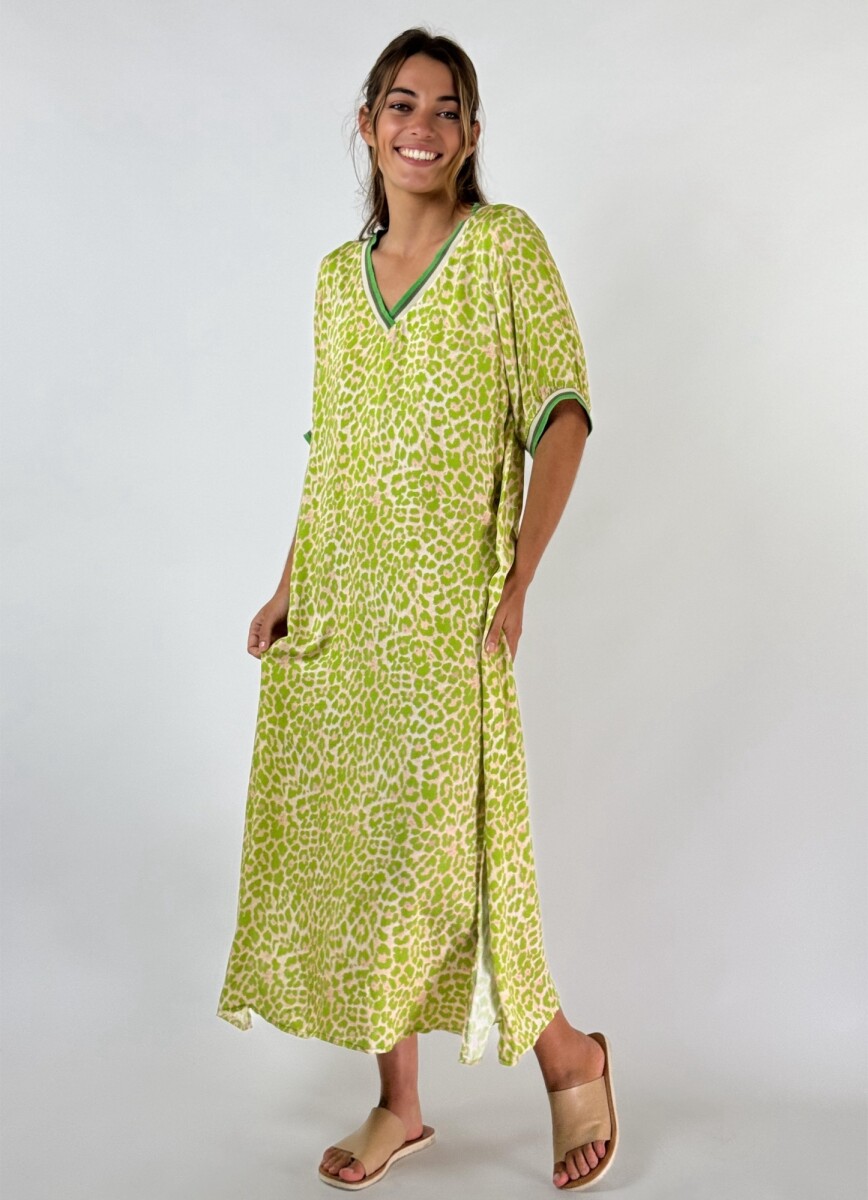 VESTIDO SELVA - VERDE LIMA 