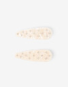 Horquillas con Accesorios Strass Set De Horquillas Con Strass - Blanco Crudo