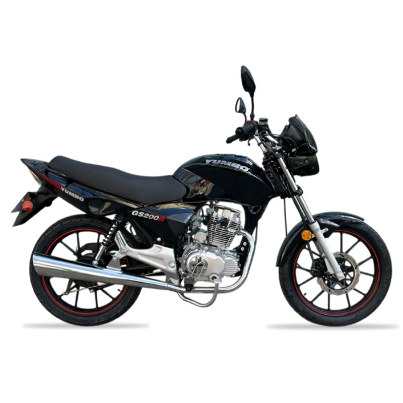 Moto Yumbo Calle Gs200 Iii Lx Llanta Aleacion Negro