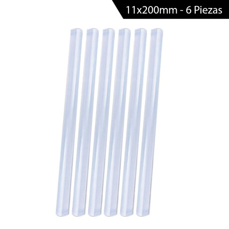 Set Pistola de Silicona 80W + 6 Barras Silicona de 1.1x20cm Azul