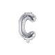 Letra Inflable Plateada C
