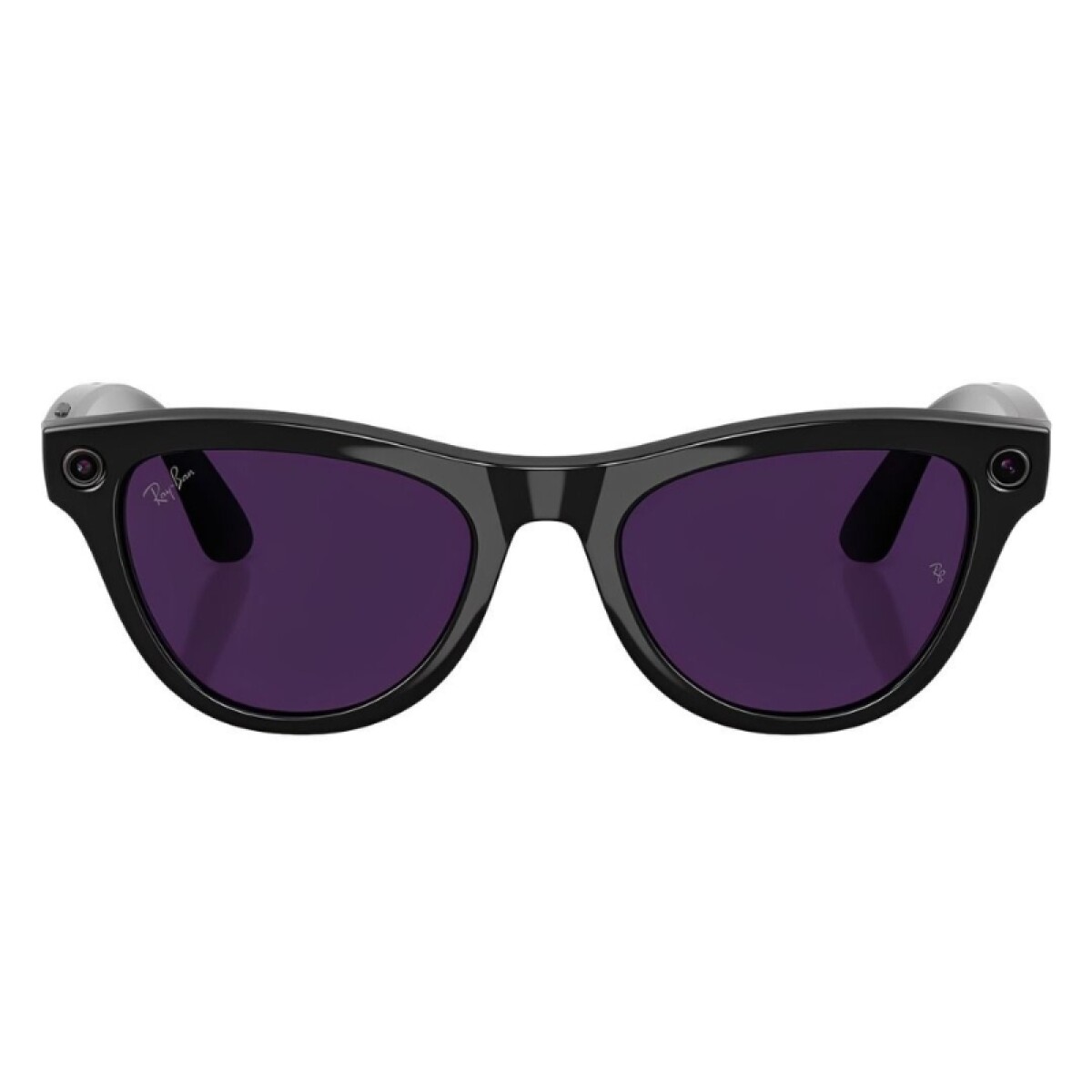 Lente Ray-Ban Meta Skyler Ge2 Shiny Mystic Violet Trans Amethyst 758175 