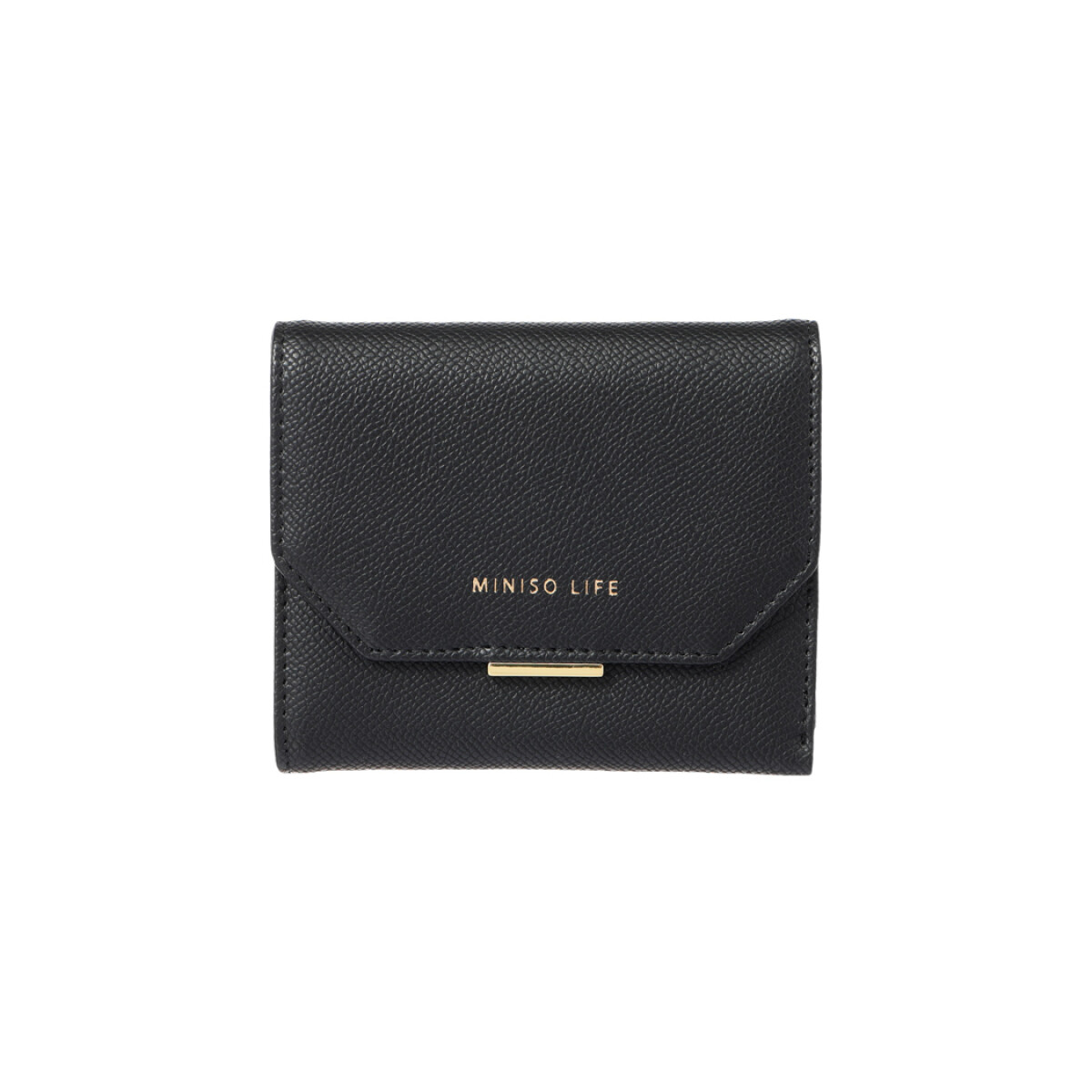 Billetera gold - negro 
