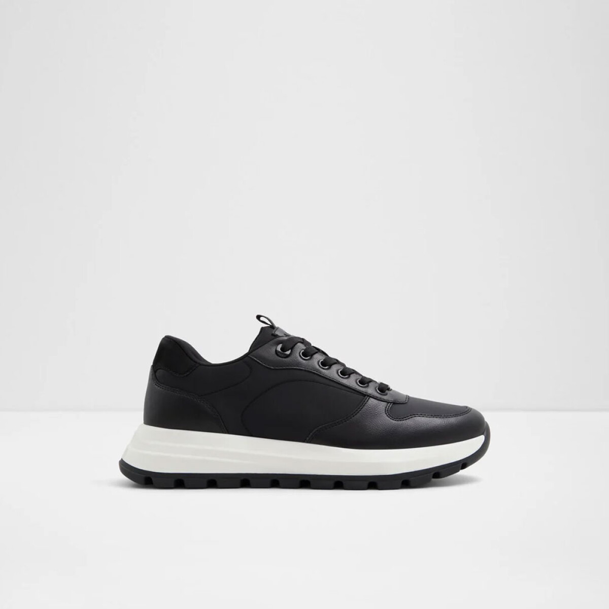 CASIMIR WHITE MIX MAT SYNTHETIC - BLACK 