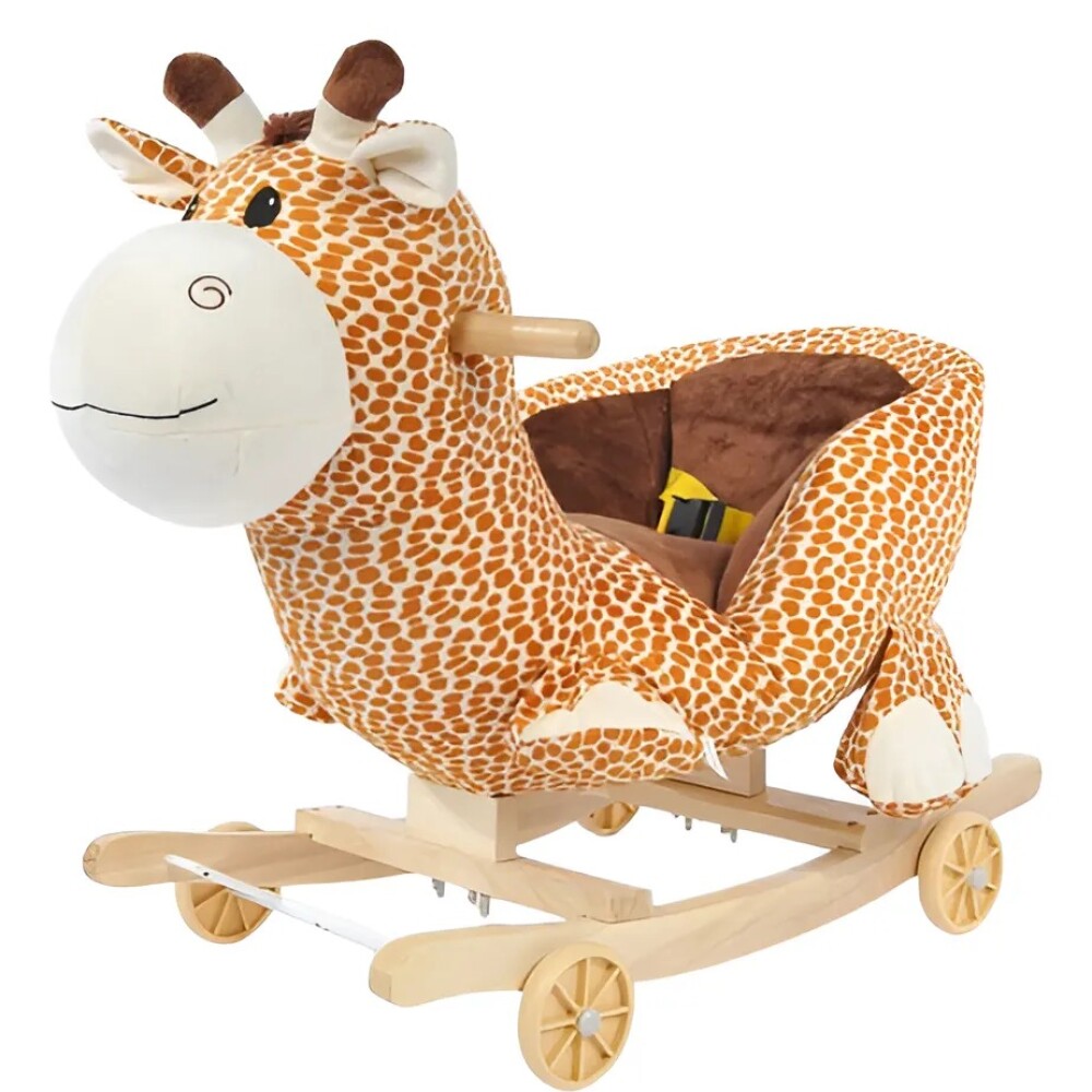 Balancin Mecedor buggy 2 en 1 animales jirafa