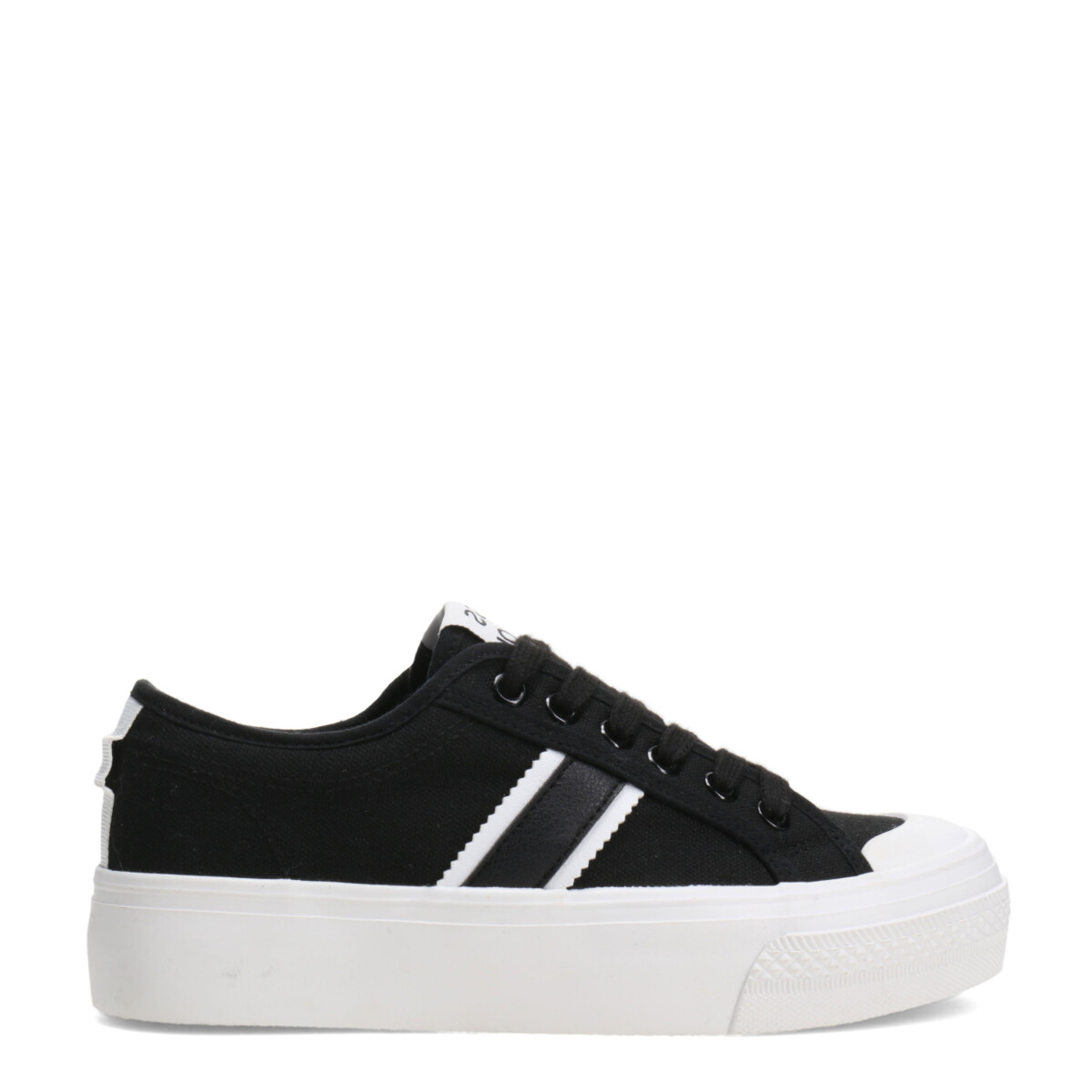 Deportivo DILON acordonado de lona MissCarol - Black 