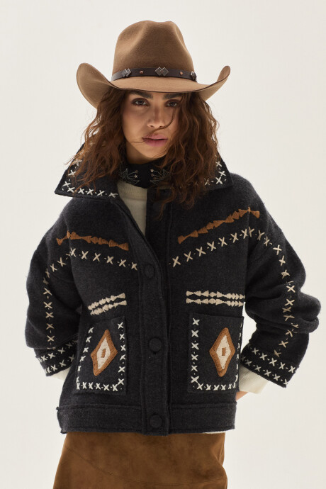 Campera Nira Charcoal