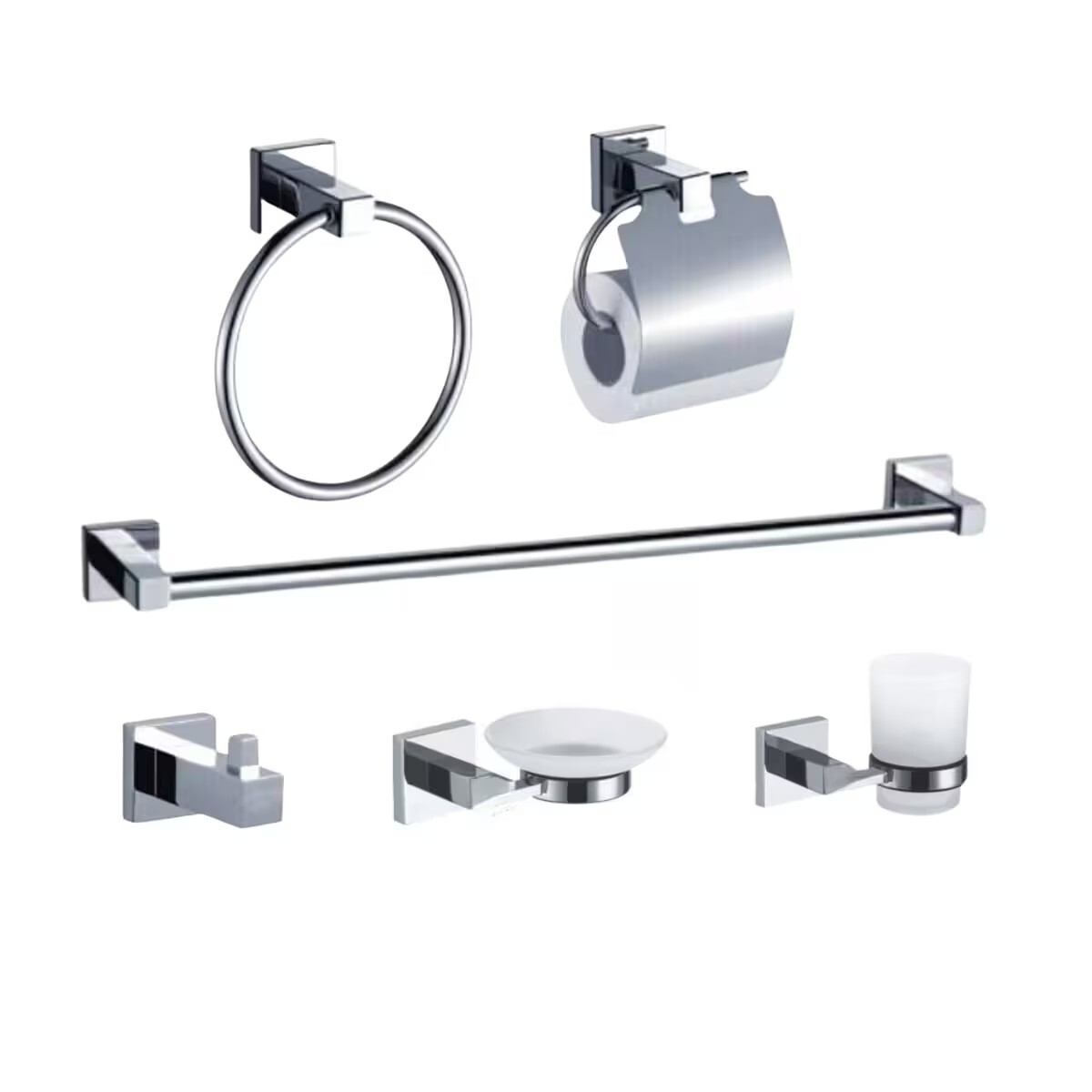 Kit De 6 Piezas Arc Tech Cromo 