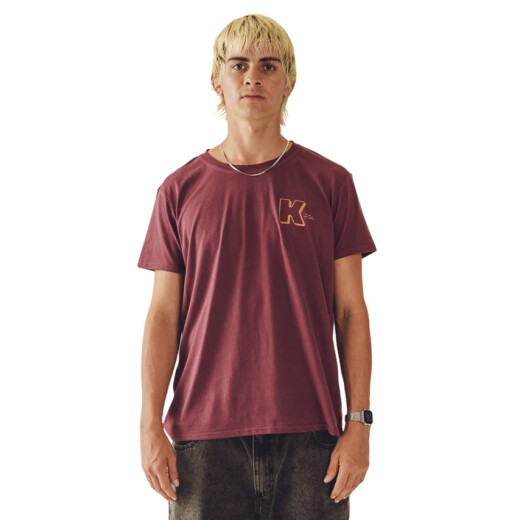 Remera Kaboa Impermanence - Bordó Remera Kaboa Impermanence - Bordó