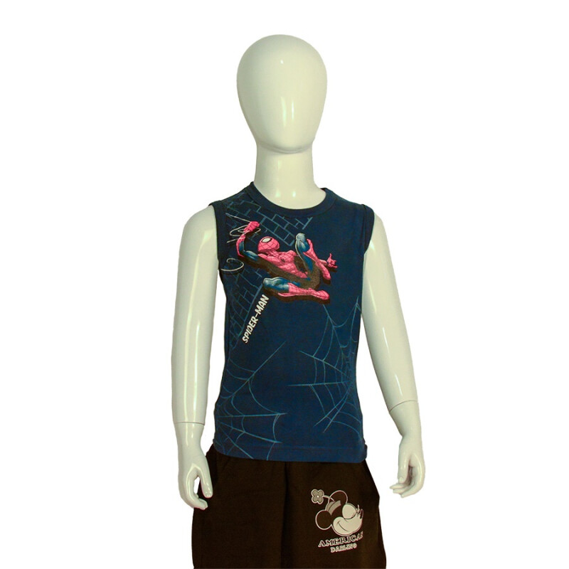 Musculosa Marvel Spiderman de Niños - SPTISS2456141 Azul