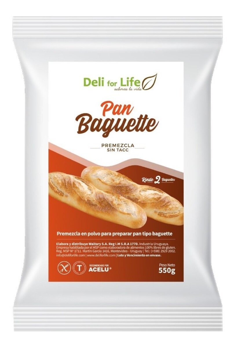 Pan Baguette 550g 