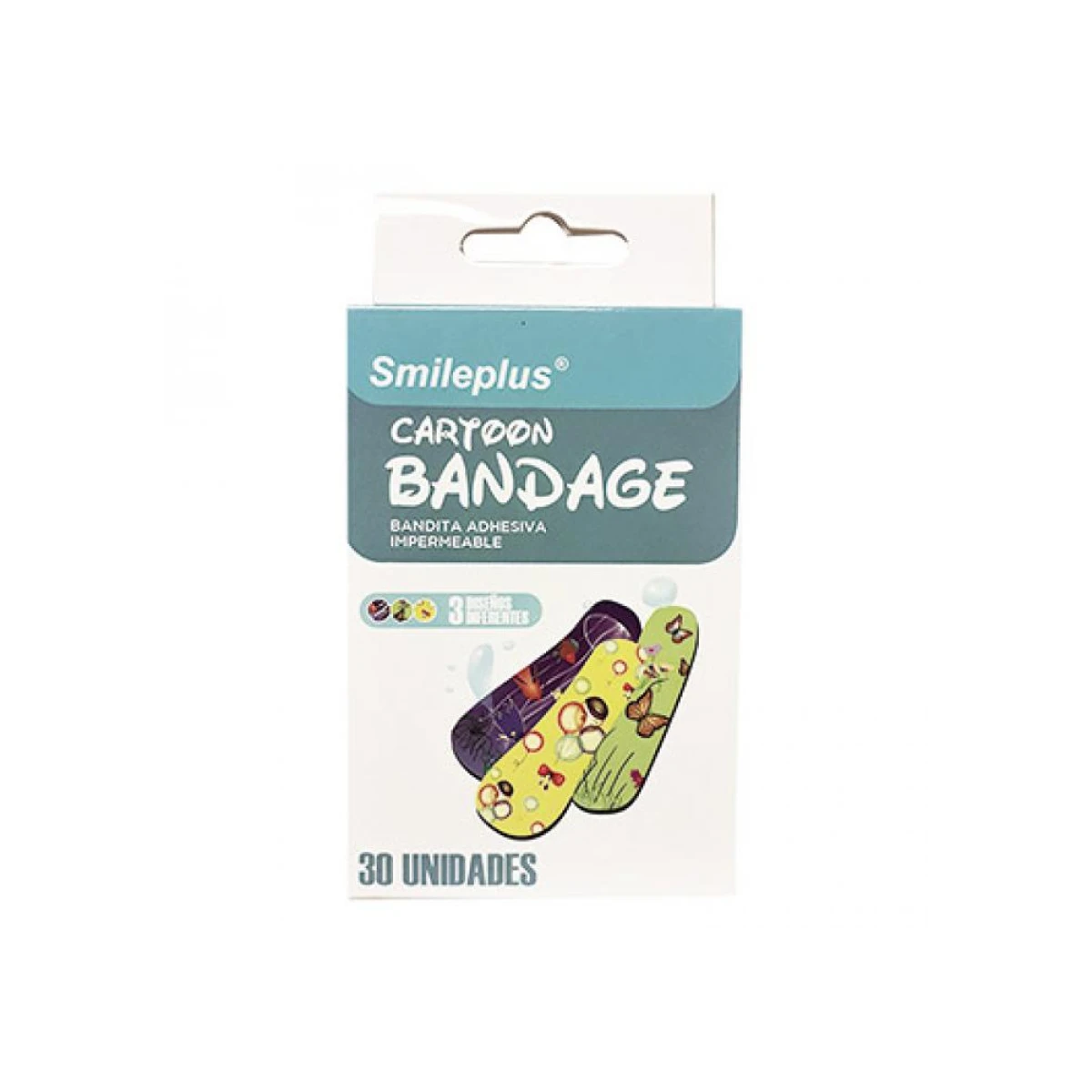 Banditas Cartoon Smileplus 30 Unidades 