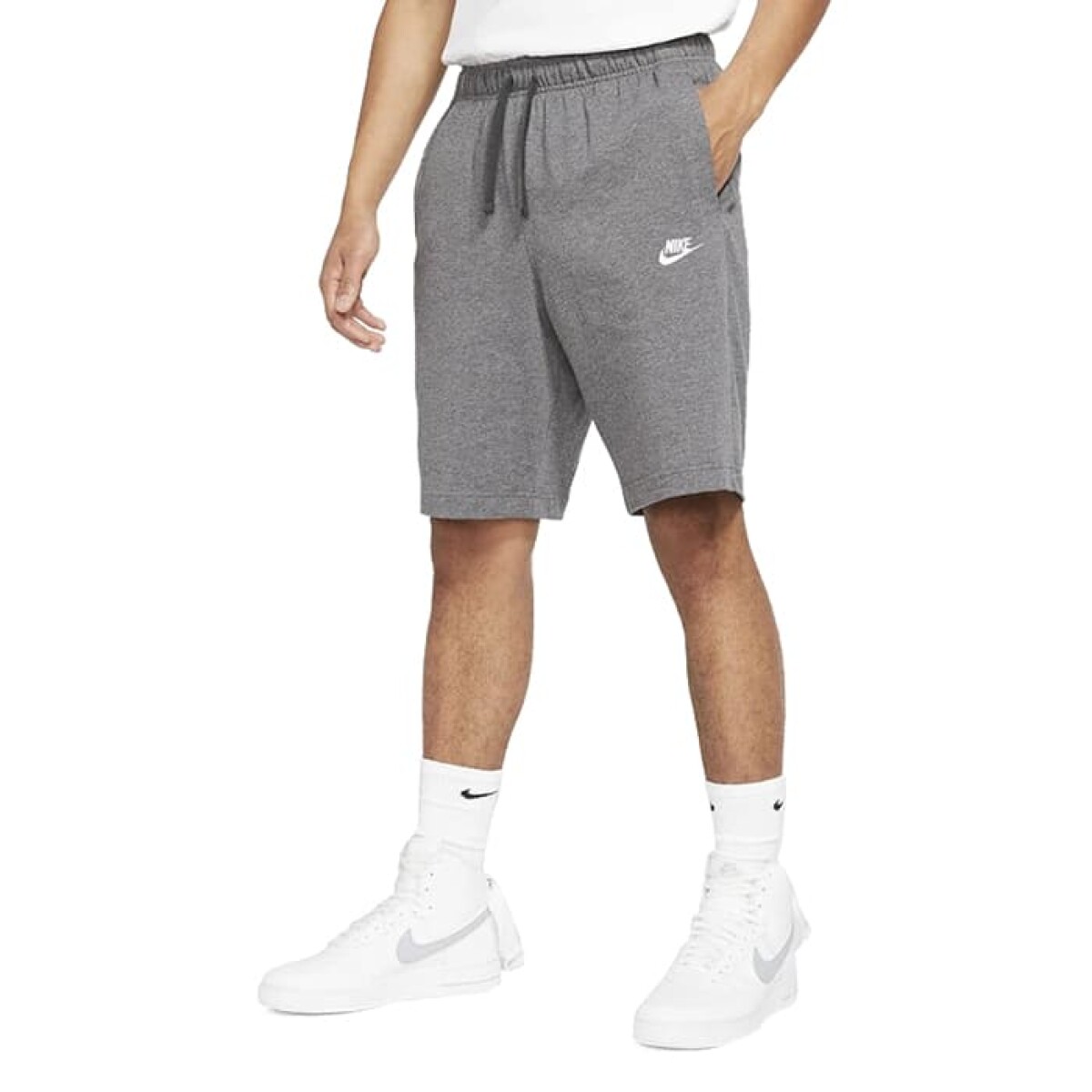 Short Nike Club de Hombre - BV2772-071 - Gris 