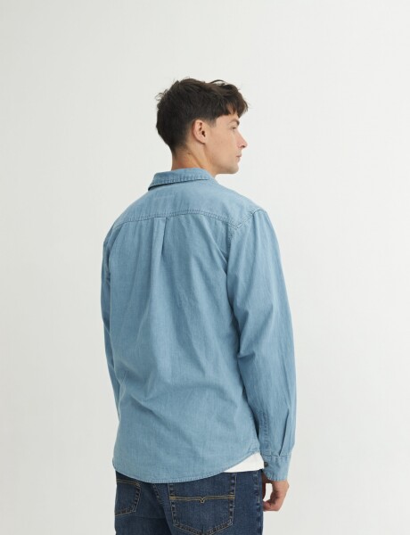 Camisa Mullen Light Blue