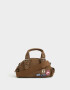 Bowling Cartera Bowling Parches - Marron Chocolate