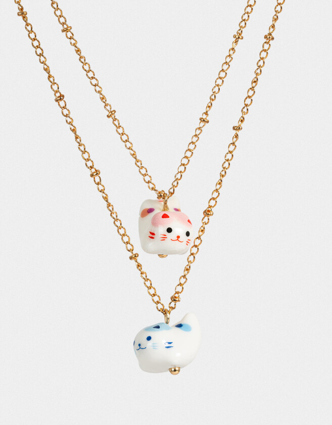 Collares para compartir Animalito Collares Para Compartir De Animalito - Dorado