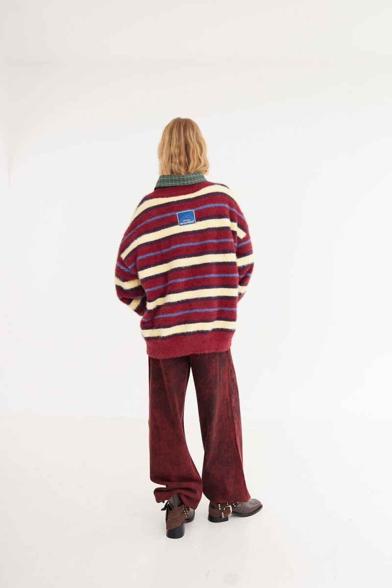 Sweater Slope Bordo