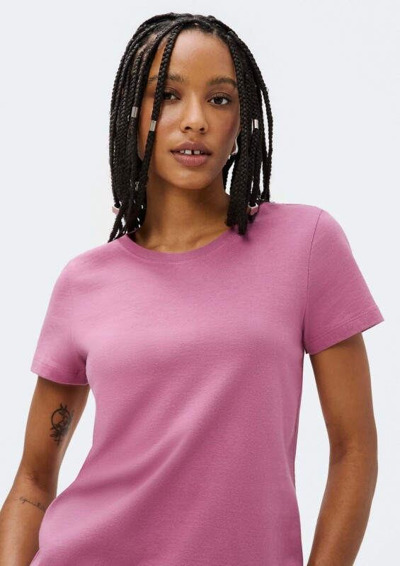 BLUSA MM FEM ROXO MEDIO