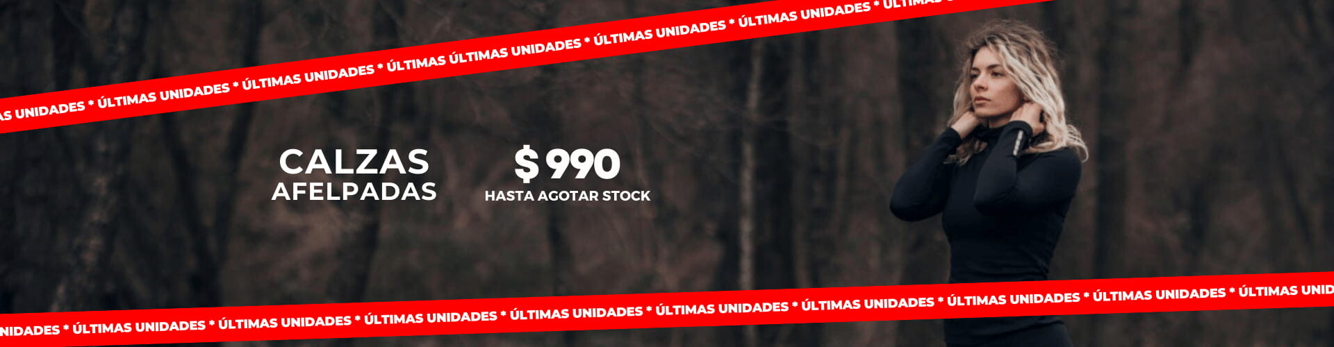 Super Promo - Calzas Afelpadas $990